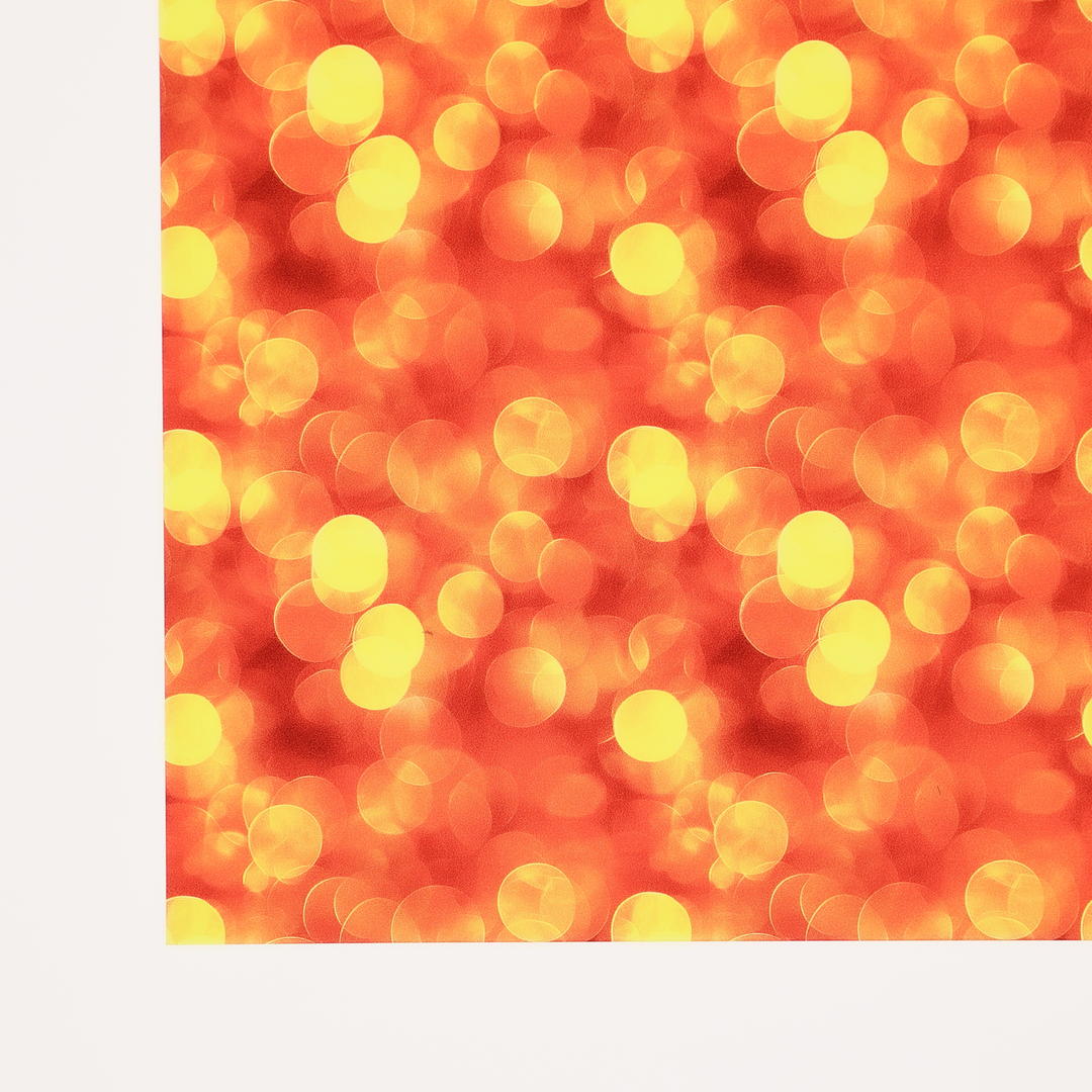 PatternPly® Transparent Orange Bokeh