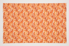 PatternPly® Transparent Feathers and Bling Orange product photo 2
