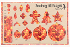 PatternPly® Full Coverage Orange Glitz product photo 3