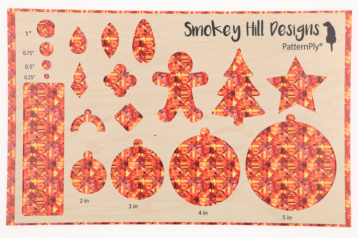 PatternPly® Full Coverage Orange Glitz Micro