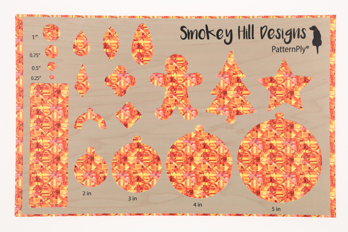 PatternPly® Transparent Orange Glitz Micro product photo 3