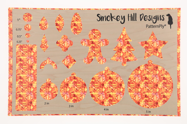 PatternPly® Transparent Orange Glitz Micro