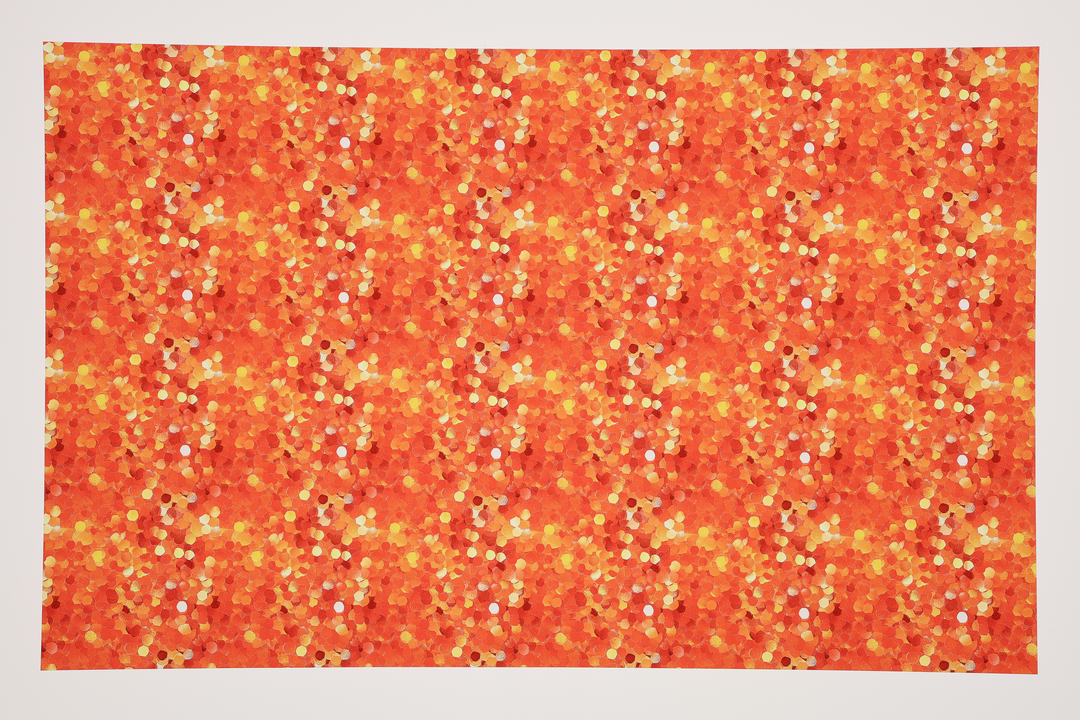 PatternPly® Transparent Orange Confetti
