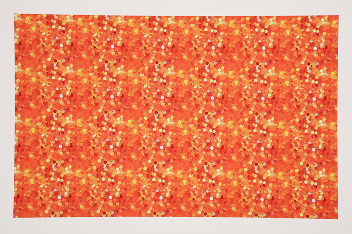 PatternPly® Transparent Orange Confetti