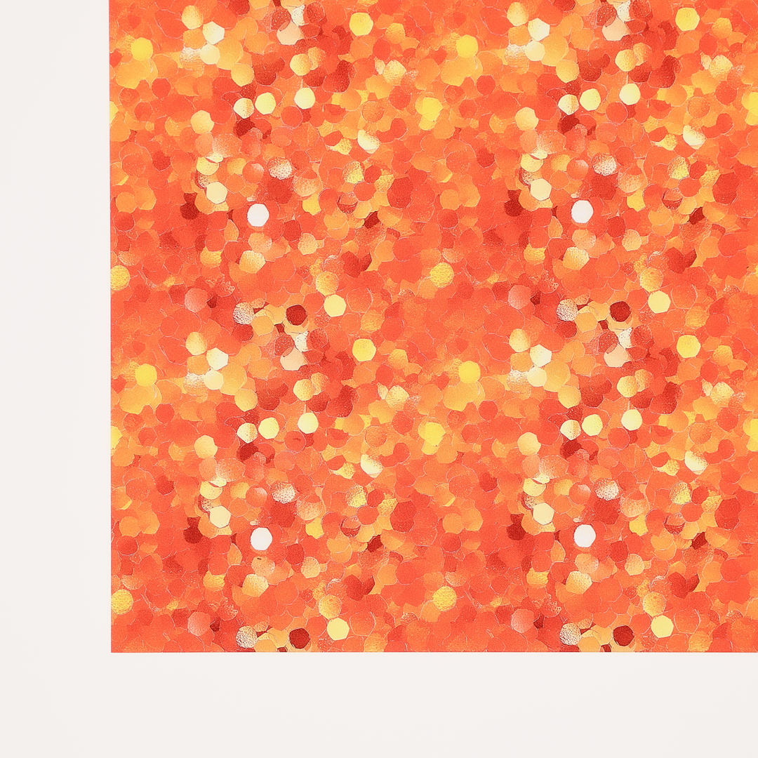 PatternPly® Transparent Orange Confetti