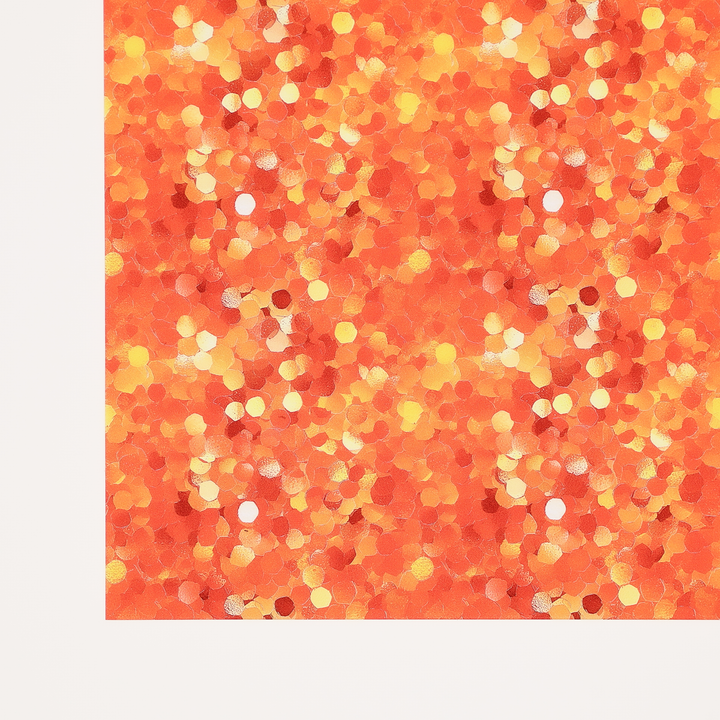 PatternPly® Transparent Orange Confetti
