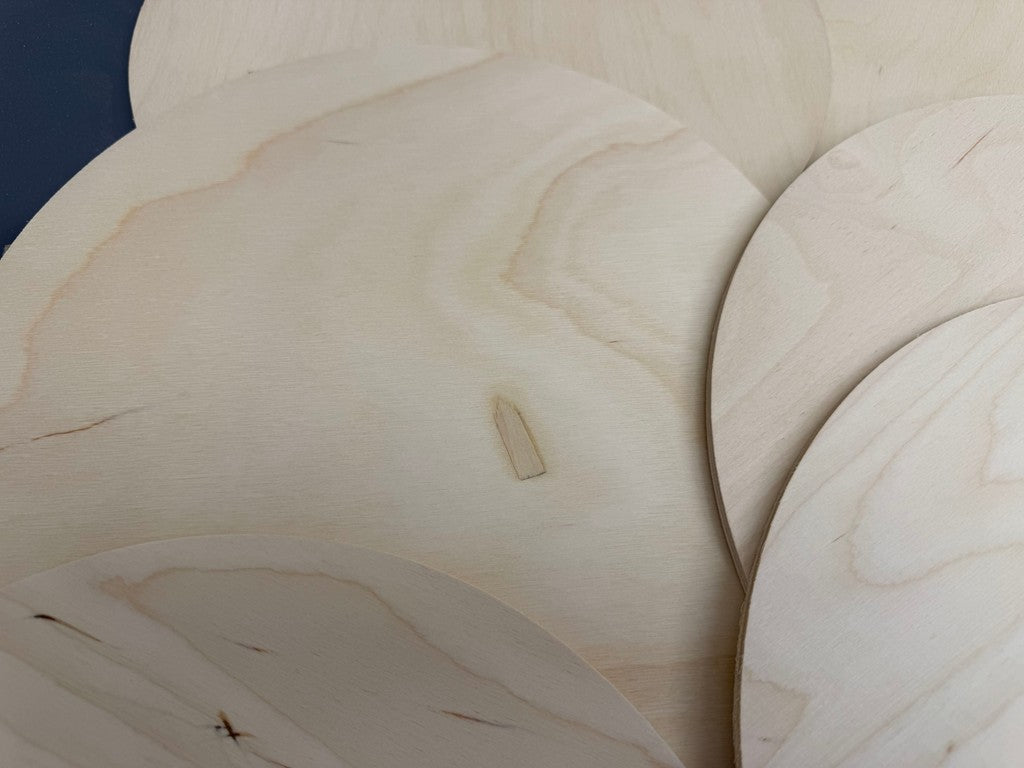 Outlet - 1/4” Baltic Birch Round (1 pc, 12" diameter) product photo 3