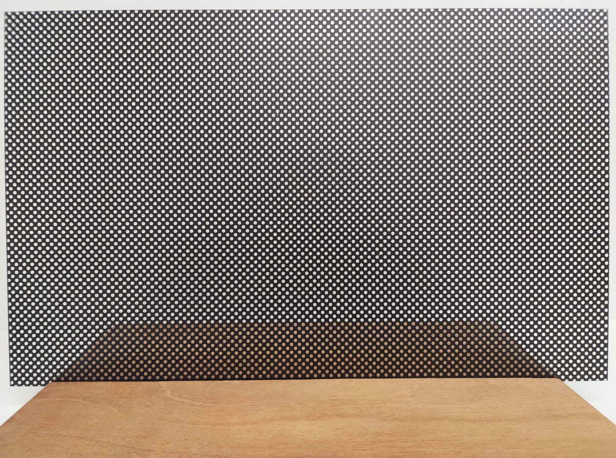 PatternPly® Scattered Polka Dots BLACK product photo 3