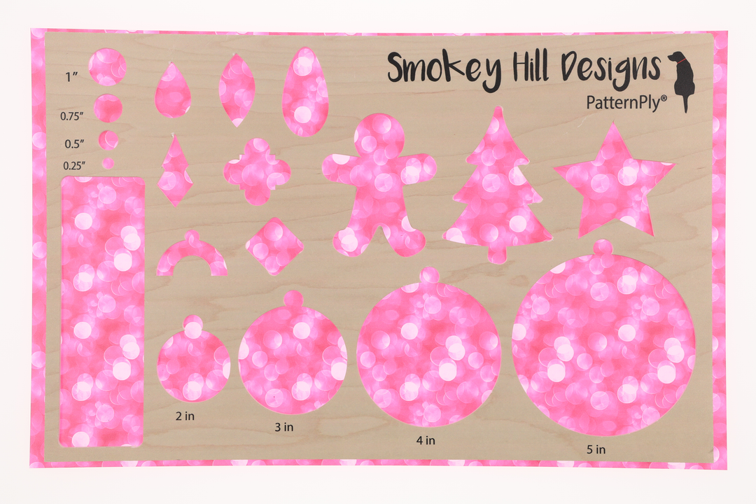 PatternPly® Transparent Pink Bokeh