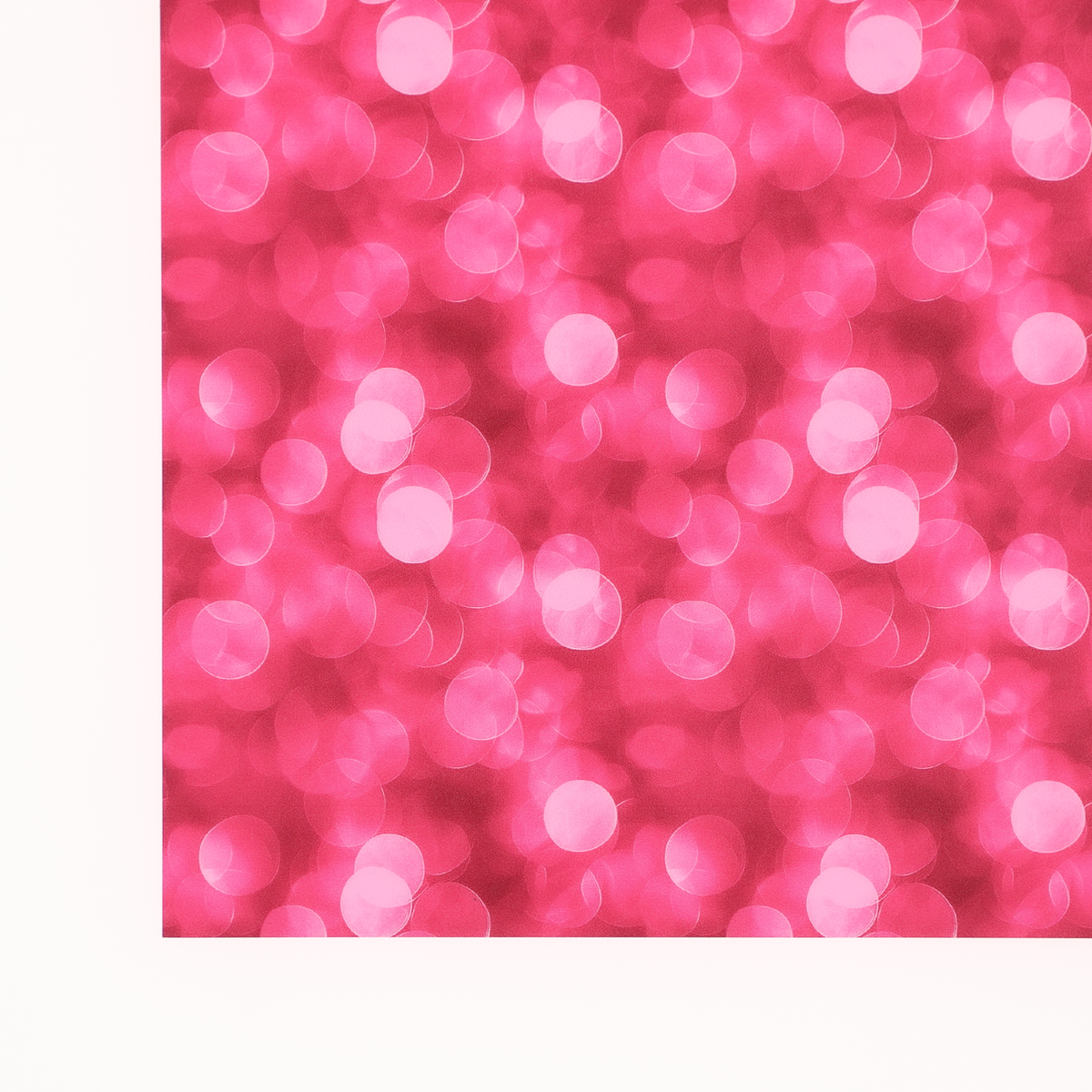 PatternPly® Full Coverage Pink Bokeh sheet showing the pattern