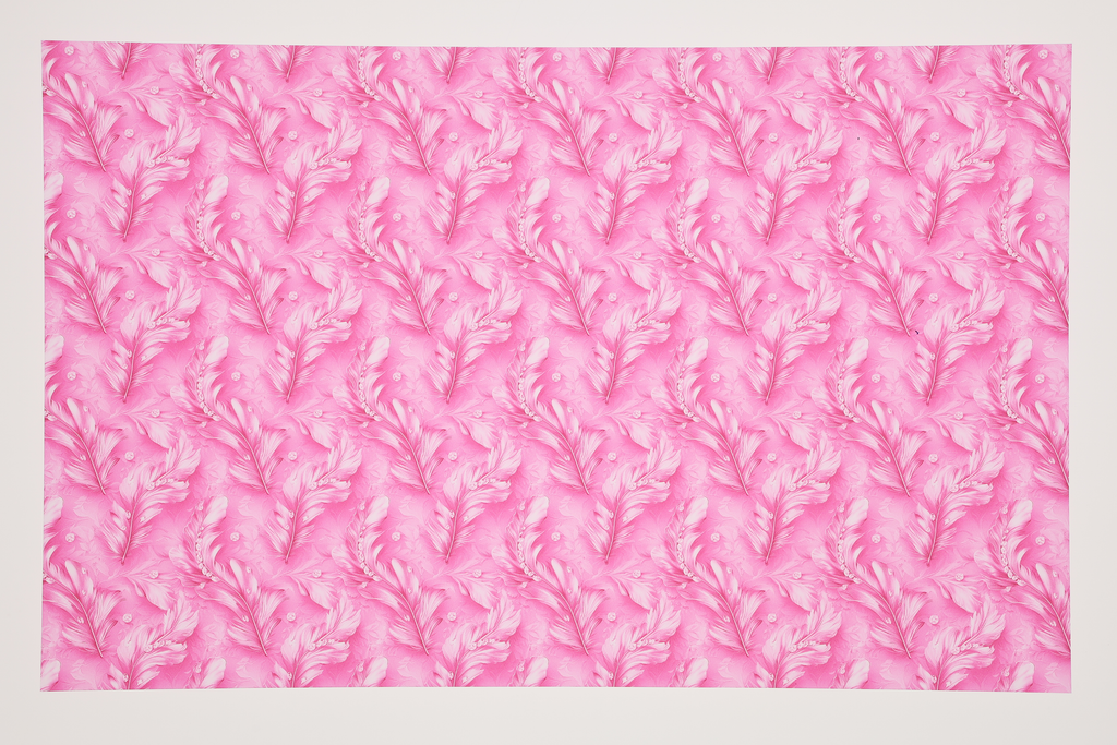 PatternPly® Transparent Feathers and Bling Pink product photo 2