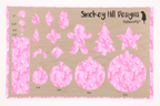PatternPly® Transparent Feathers and Bling Pink product photo 3