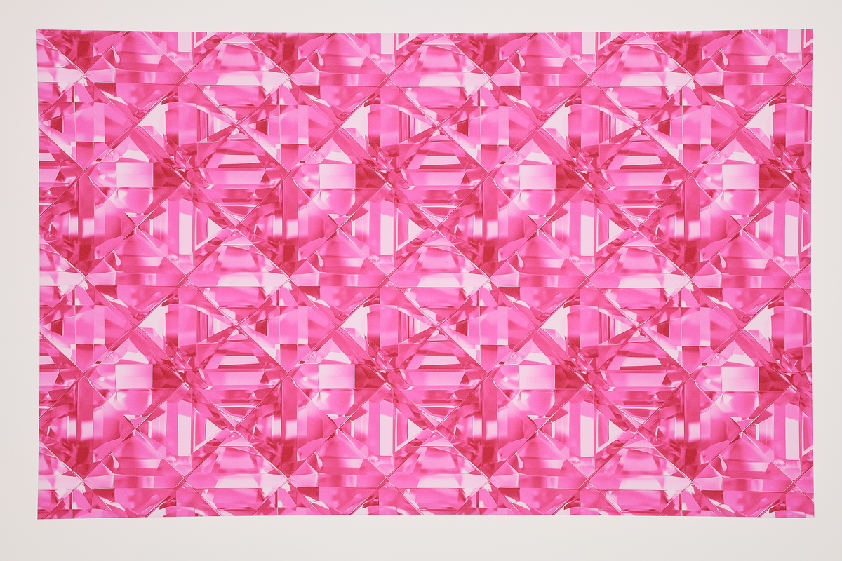 PatternPly® Transparent Pink Glitz product photo 2