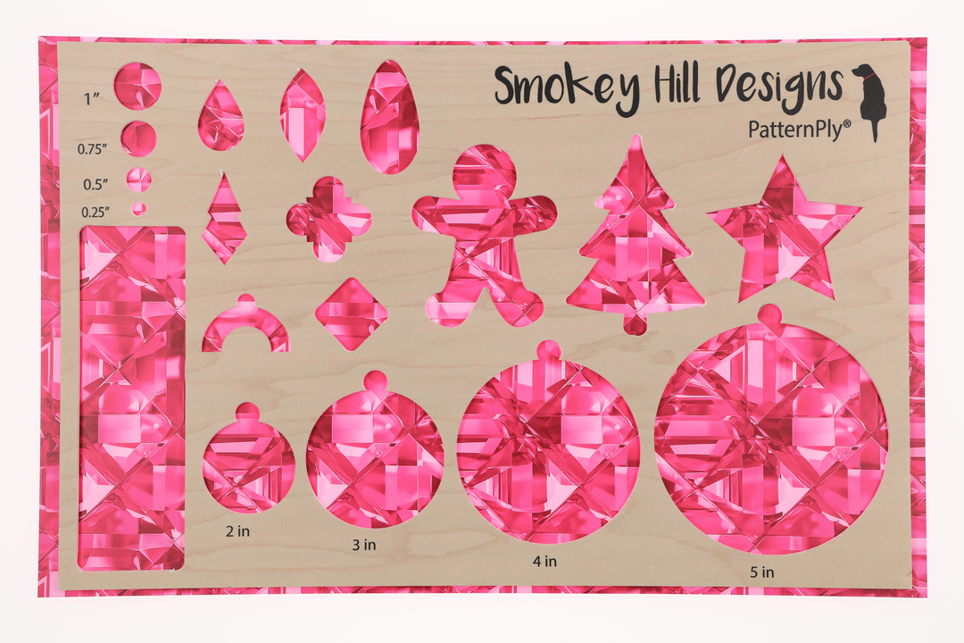 PatternPly® Transparent Pink Glitz