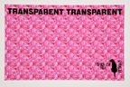 PatternPly® Transparent Pink Glitz Micro sheet showing the pattern