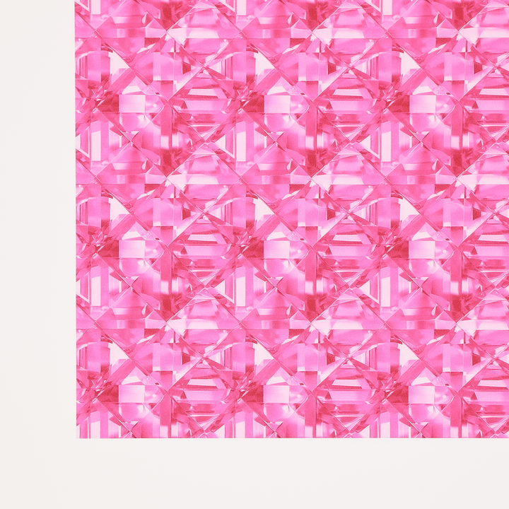PatternPly® Transparent Pink Glitz Micro