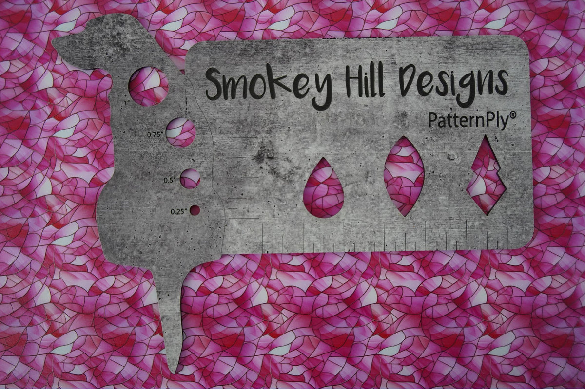 PatternPly® Full Coverage Baby Pink Stained Glass product photo 4