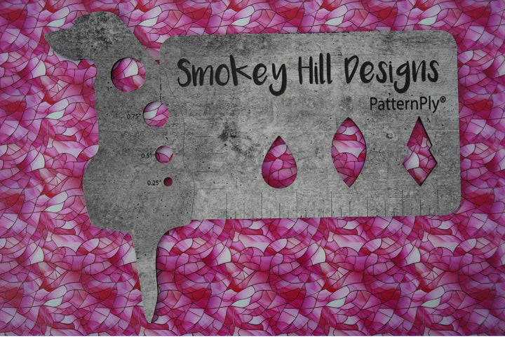 PatternPly® Baby Pink Stained Glass