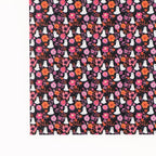PatternPly® Full Coverage Pink Floral Ghosts Micro sheet showing the pattern