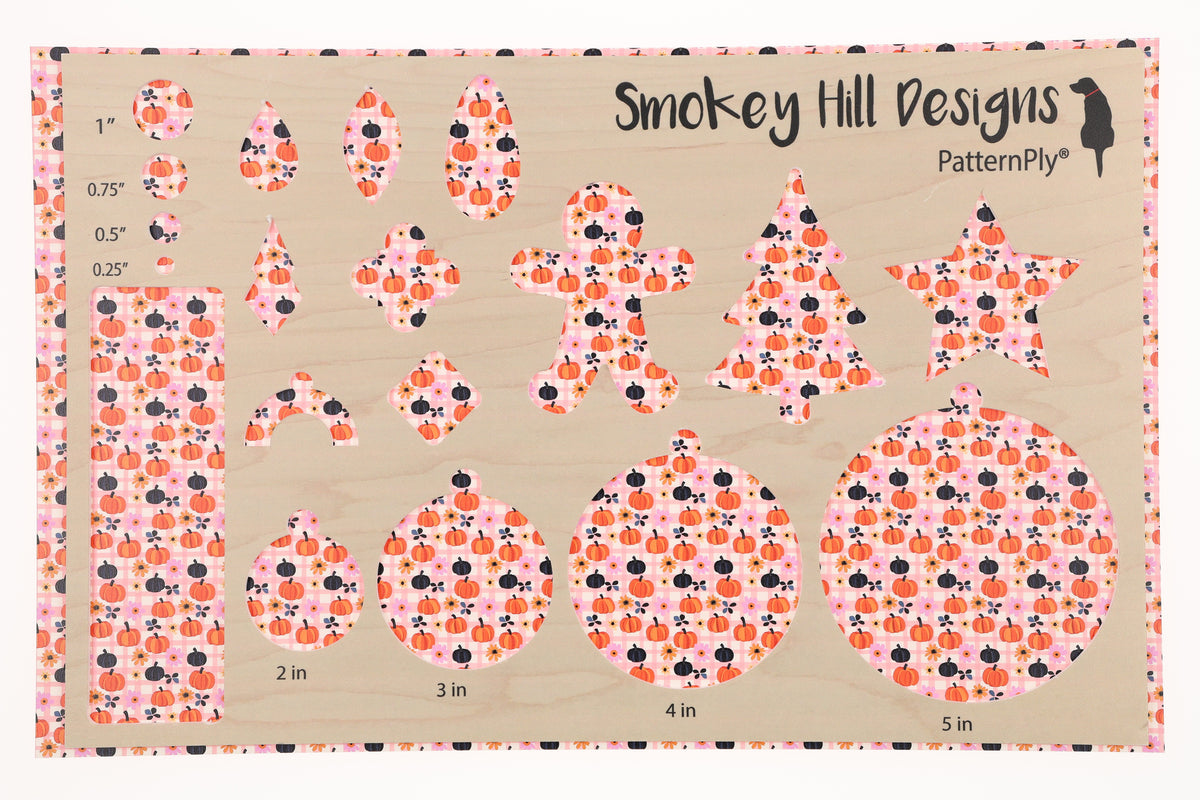 PatternPly® Transparent Pumpkin Plaid Micro product photo 2
