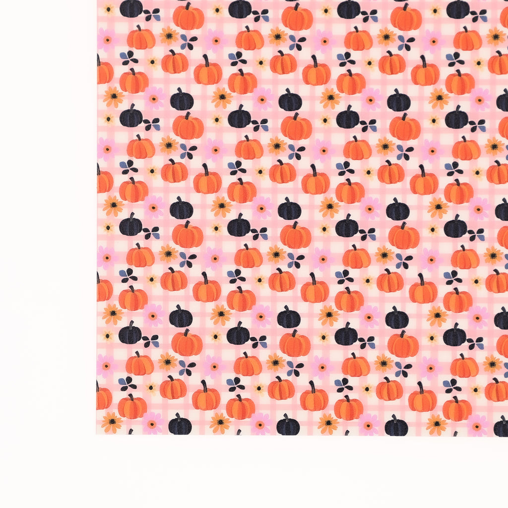 PatternPly® Transparent Pumpkin Plaid Micro product photo 3