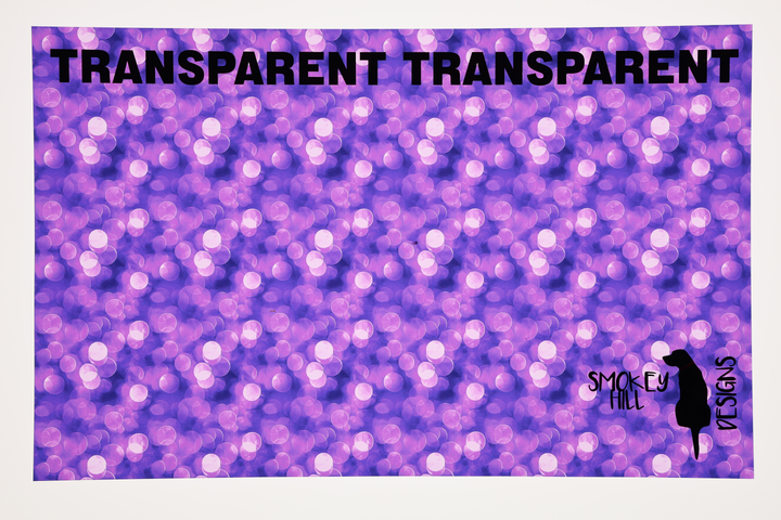 PatternPly® Transparent Purple Bokeh