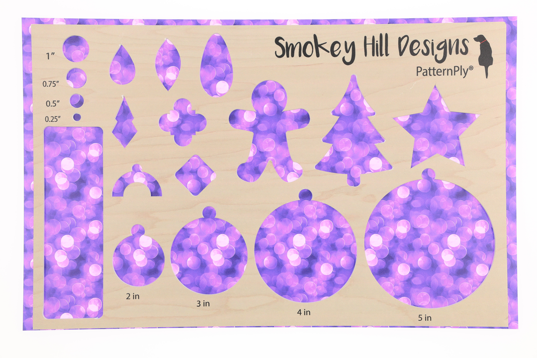 PatternPly® Transparent Purple Bokeh