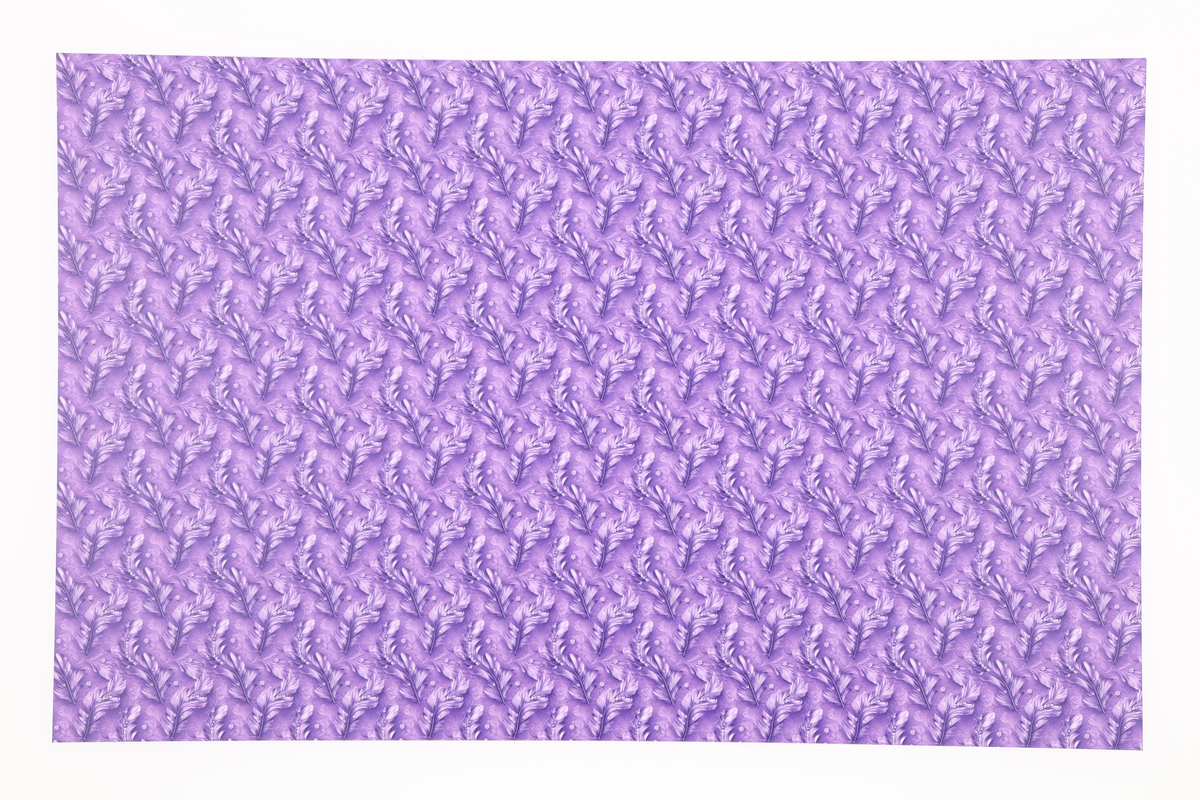PatternPly® Full Coverage Feathers and Bling Purple Mini product photo 2