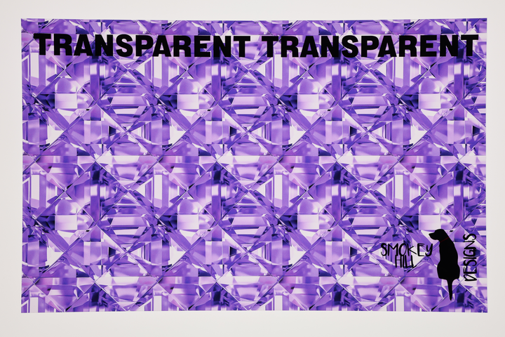 PatternPly® Transparent Purple Glitz