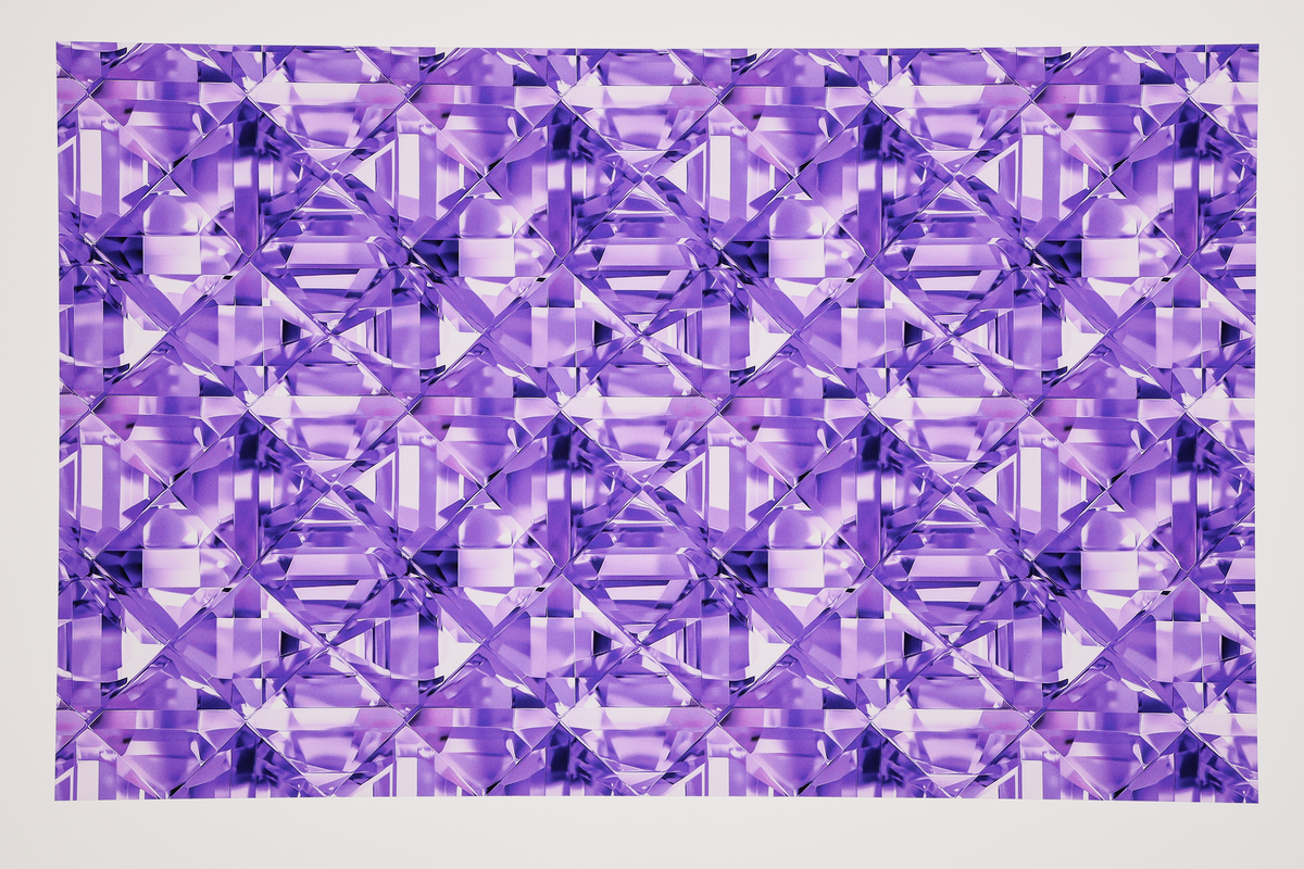 PatternPly® Transparent Purple Glitz product photo 2