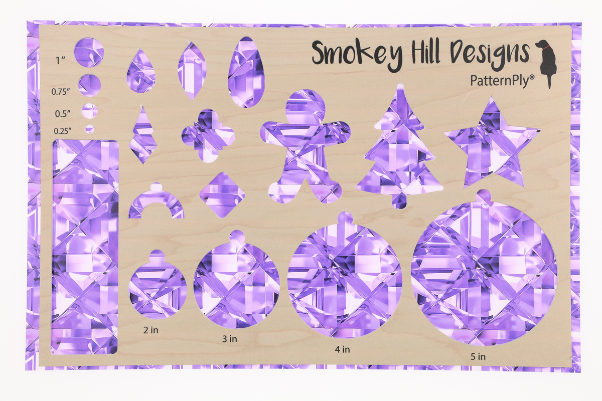 PatternPly® Transparent Purple Glitz product photo 3