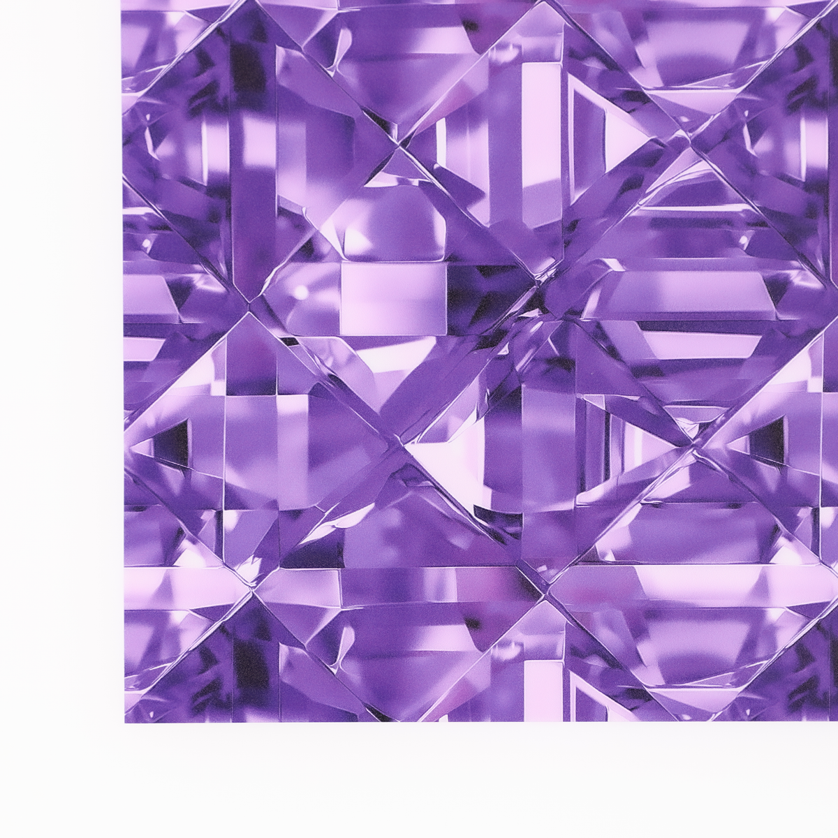 PatternPly® Full Coverage Purple Glitz sheet showing the pattern