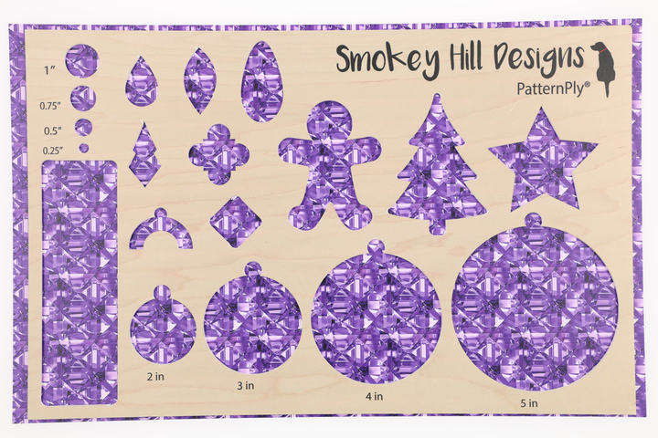 PatternPly® Full Coverage Purple Glitz Micro