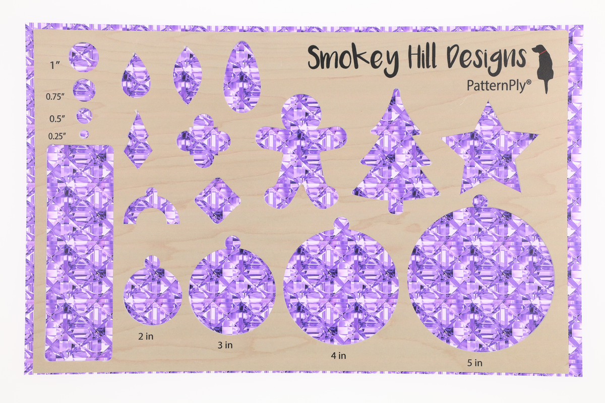 PatternPly® Transparent Purple Glitz Micro product photo 3