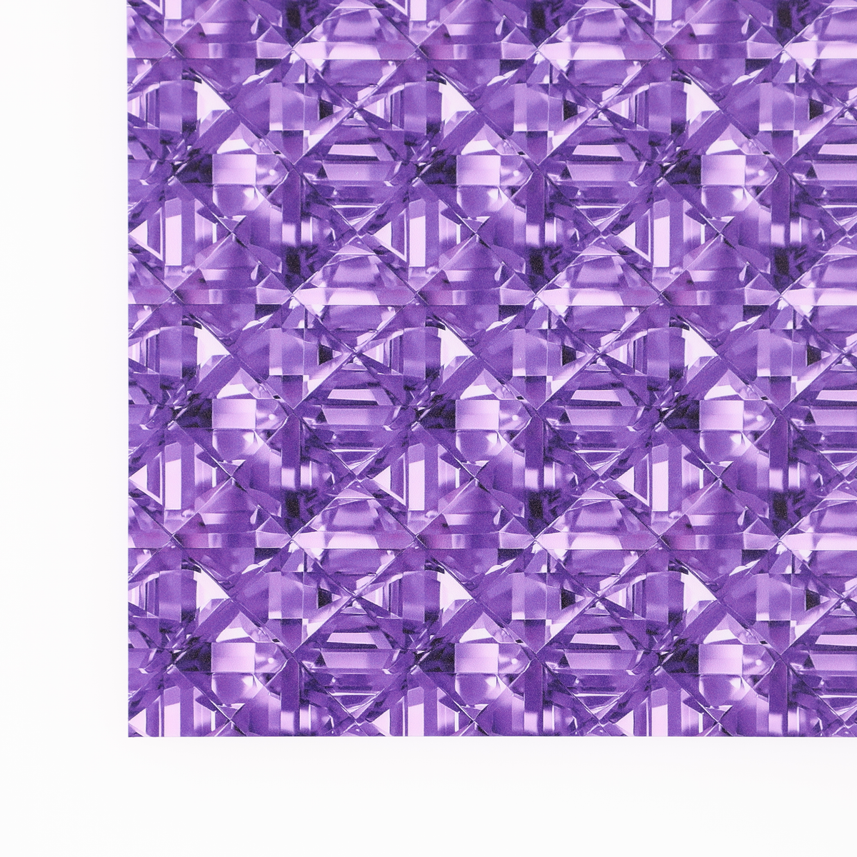 PatternPly® Full Coverage Purple Glitz Micro sheet showing the pattern
