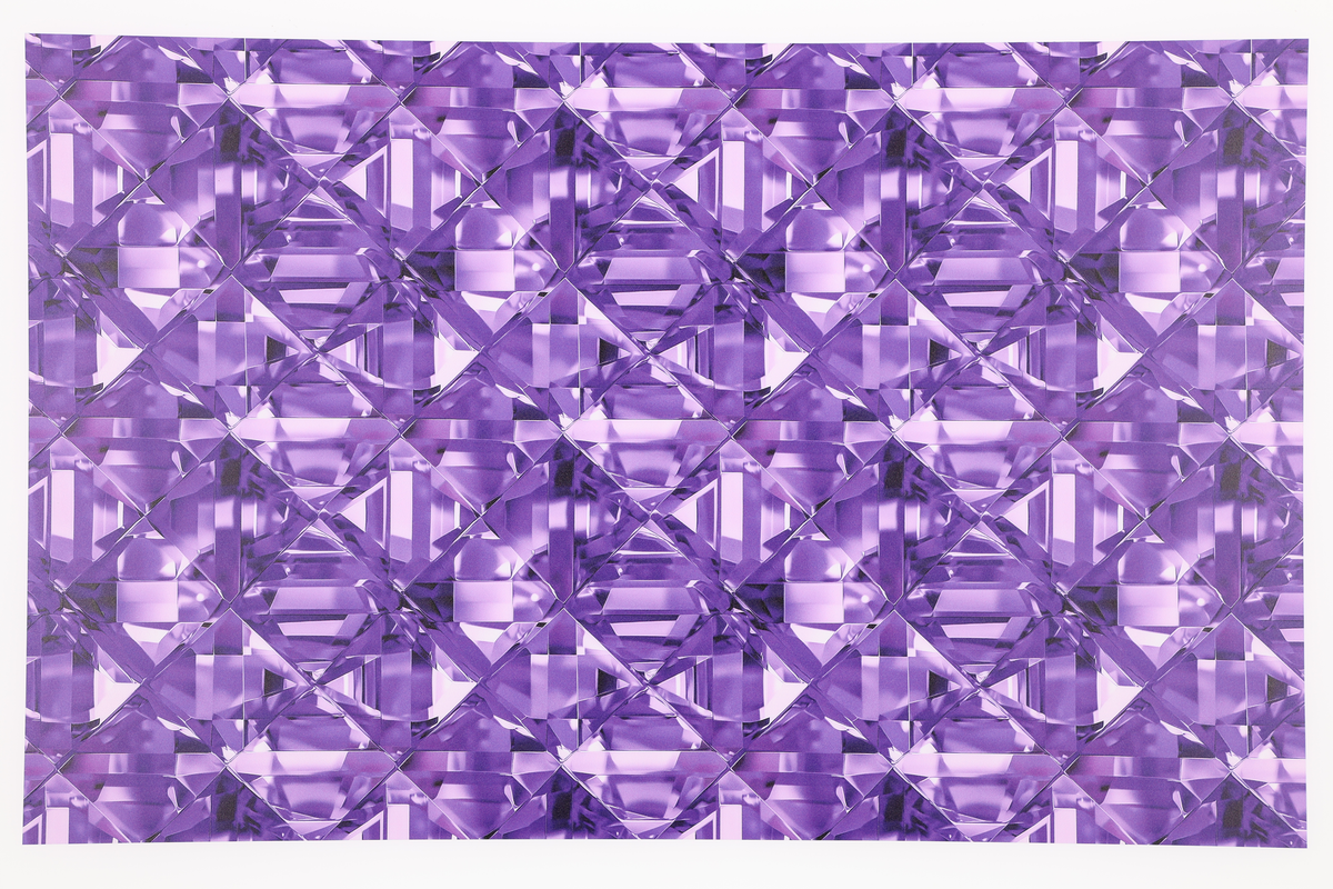 PatternPly® Full Coverage Purple Glitz product photo 2