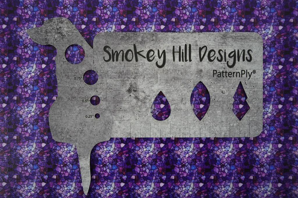 PatternPly® Full Coverage Micro Purple Stained Glass product photo 4