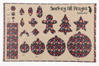 PatternPly® Transparent Purple Dia de Los Muertos Micro product photo 2