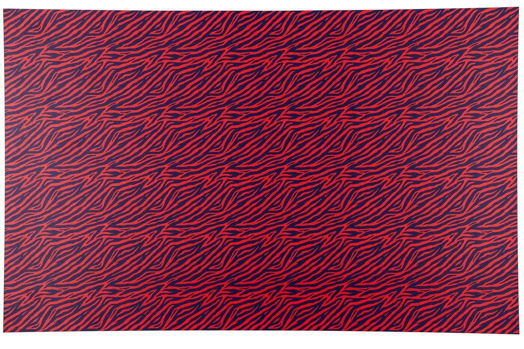PatternPly® Full Coverage Blue and Red Zebra Stripes product photo 2
