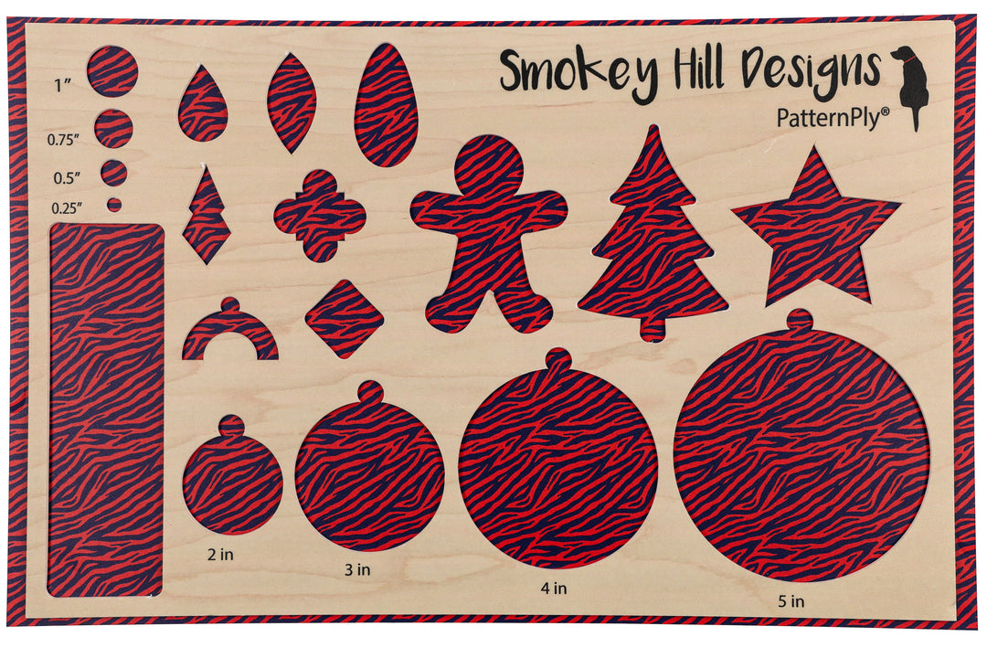 PatternPly® Full Coverage Blue and Red Zebra Stripes