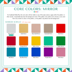 Scattered PatternPly Core Colors: Mirror