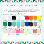 Scattered PatternPly Core Colors: Standard