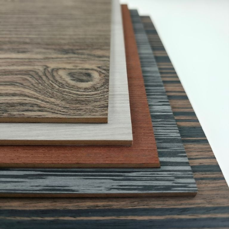 Stack of Cafe Collection wood sheets
