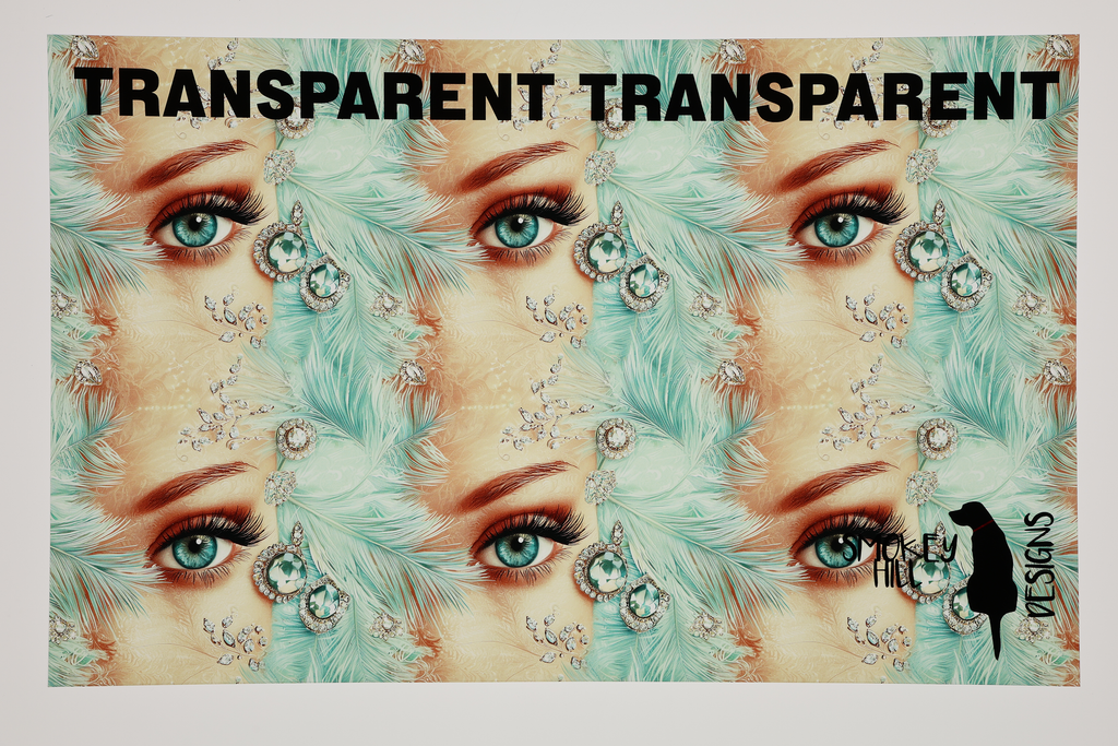 PatternPly® Transparent Sneak Peek sheet showing the pattern