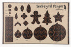 PatternPly® Transparent Sketched Orange and Black Bat Sky Micro product photo 2