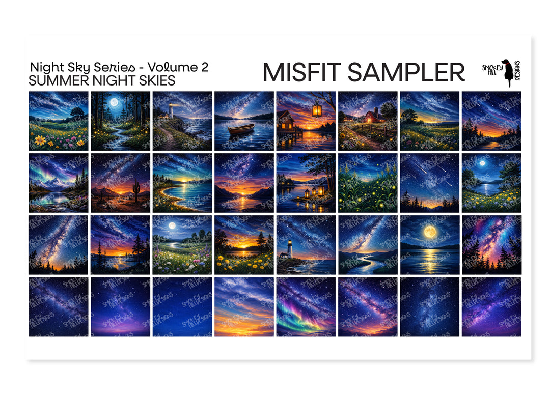 Misfit PatternPly® Transparent Summer Night Skies