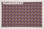 PatternPly® Transparent Spiderweb Floral sheet showing the pattern