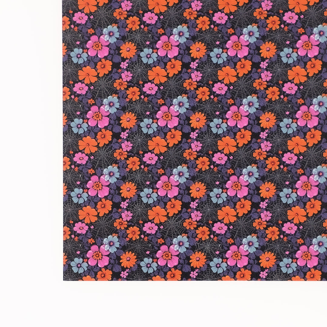 PatternPly® Transparent Spiderweb Floral