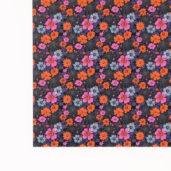 PatternPly® Transparent Spiderweb Floral