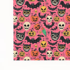 PatternPly® Transparent Spooky Sketches Pink product photo 3